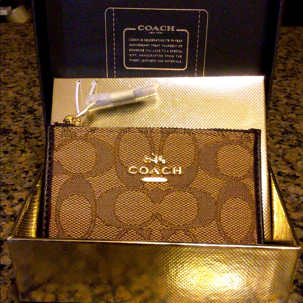 Coach mini skinny ID case